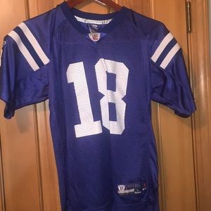 Indianapolis Colts 18 Manning Jersey L